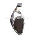 Beautiful Ammolite And Peridot Gemstone 925 Sterling Silver Pendant Jewelry